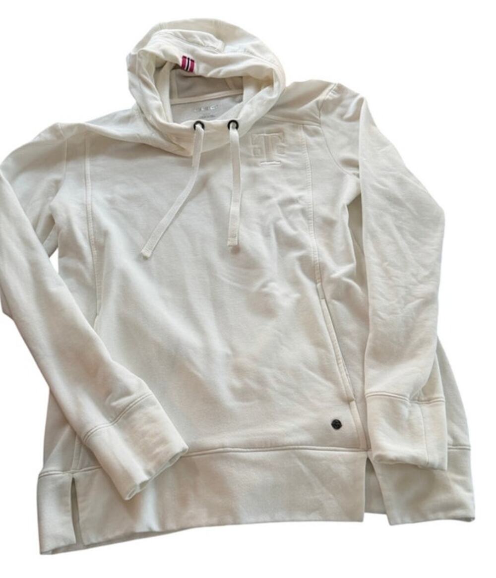 OGIO T-Mobile Luuma Pullover Fleece Hoodie - Ivory Snow Size Medium